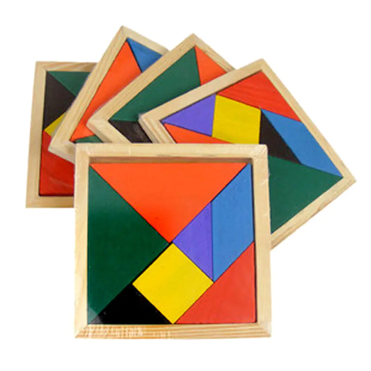 Tangram Puslespill i Tre