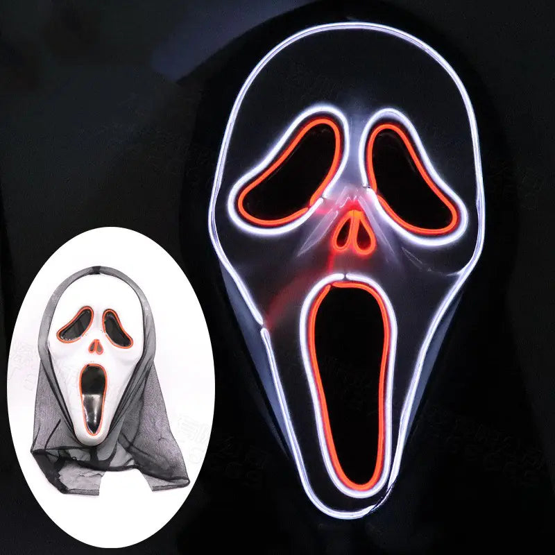 Lysende Skrikemaske