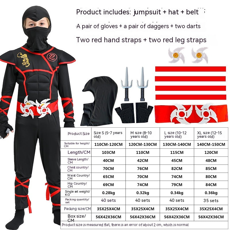 Ninjakostyme for barn