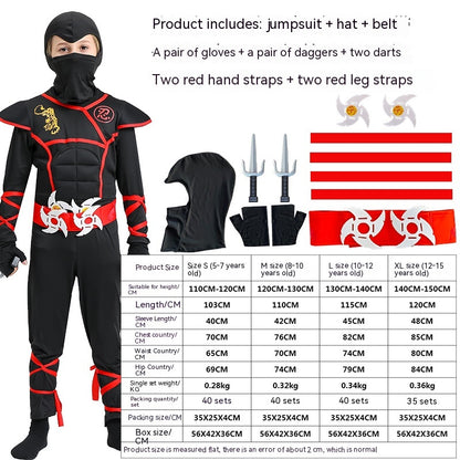 Ninjakostyme for barn