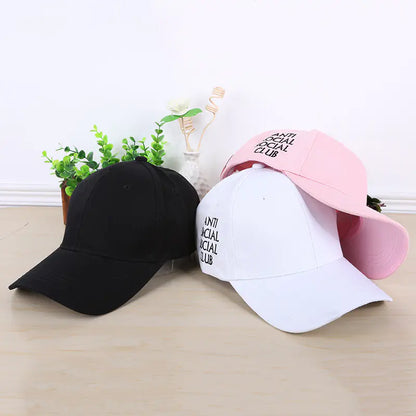 Anti Social baseballcaps