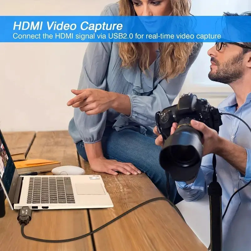 Videoinnspiller 1080P HD USB HDMI - Video Capture Card
