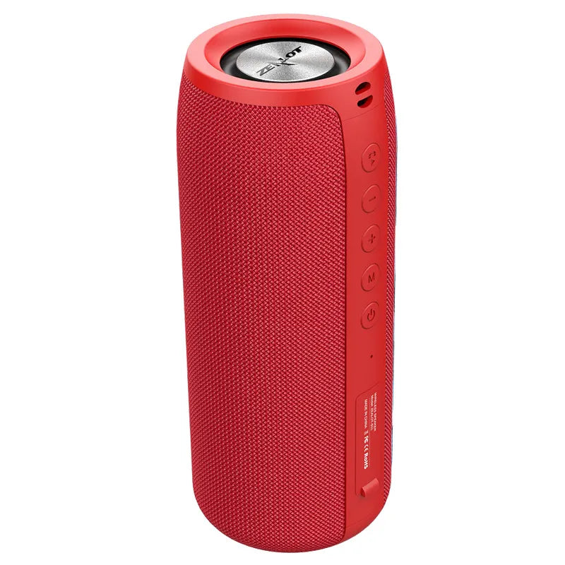 Trådløs bluetooth høyttaler med fabric subwoofer