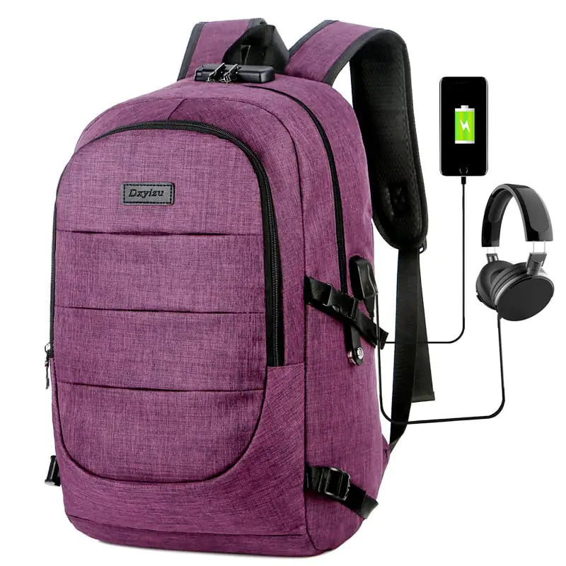 CONNECT Ryggsekk med USB-ladeport