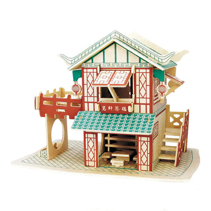 3D Arkitektonisk Trepuslespill