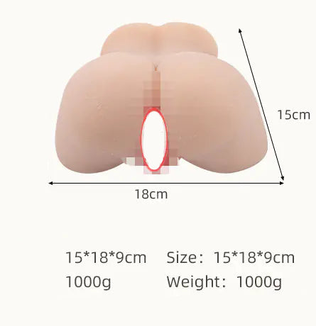 Realistisk Dobbel Masturbator for Menn