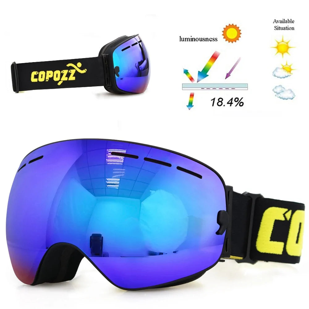 Anti-dugg skibriller - til vintersport