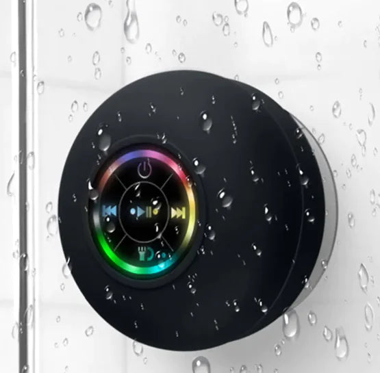 Bluetooth høyttaler med sugekopp