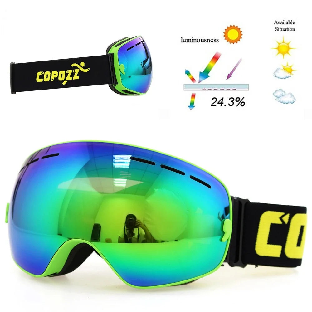 Anti-dugg skibriller - til vintersport