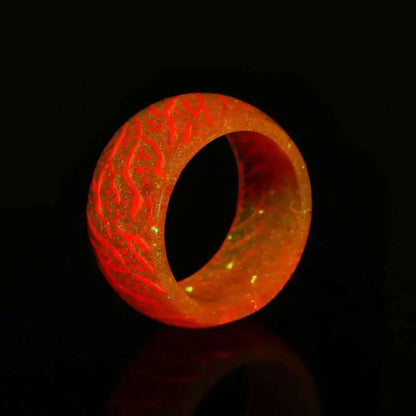 Magisk selvlysende ring