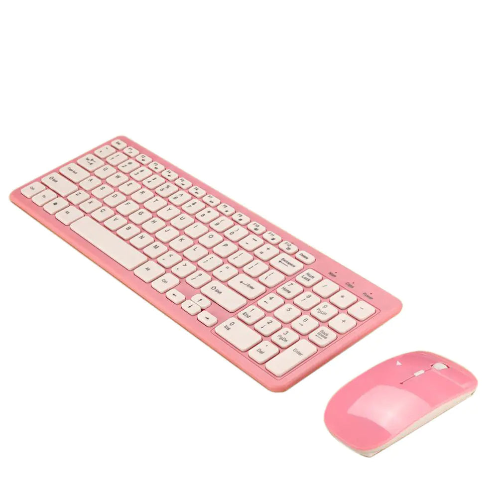 Trådløst tastatur og mus-sett