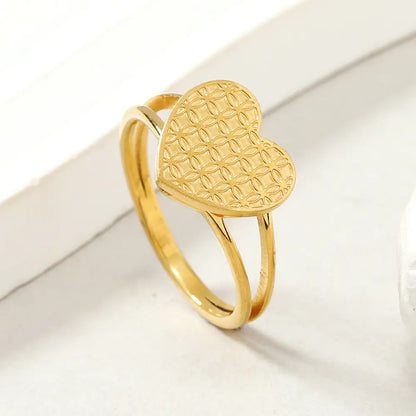 Hjerteformet ring