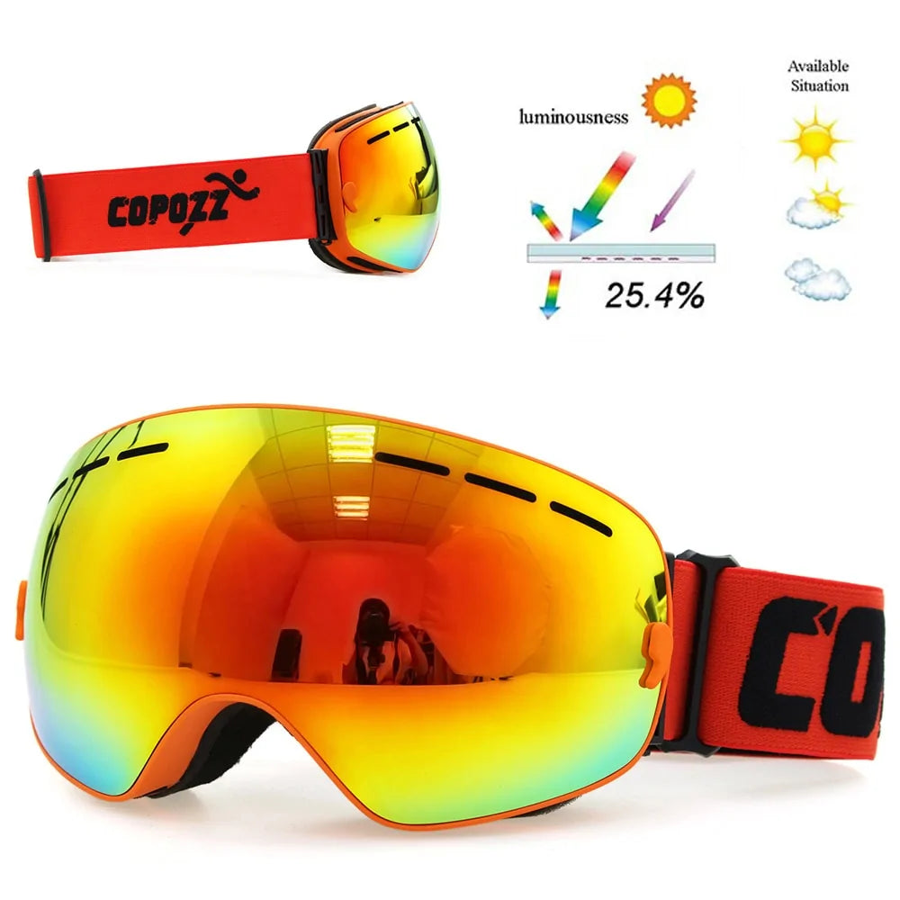 Anti-dugg skibriller - til vintersport