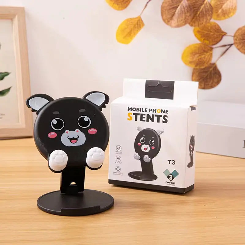 Sammenleggbar telefonholder med søtt design