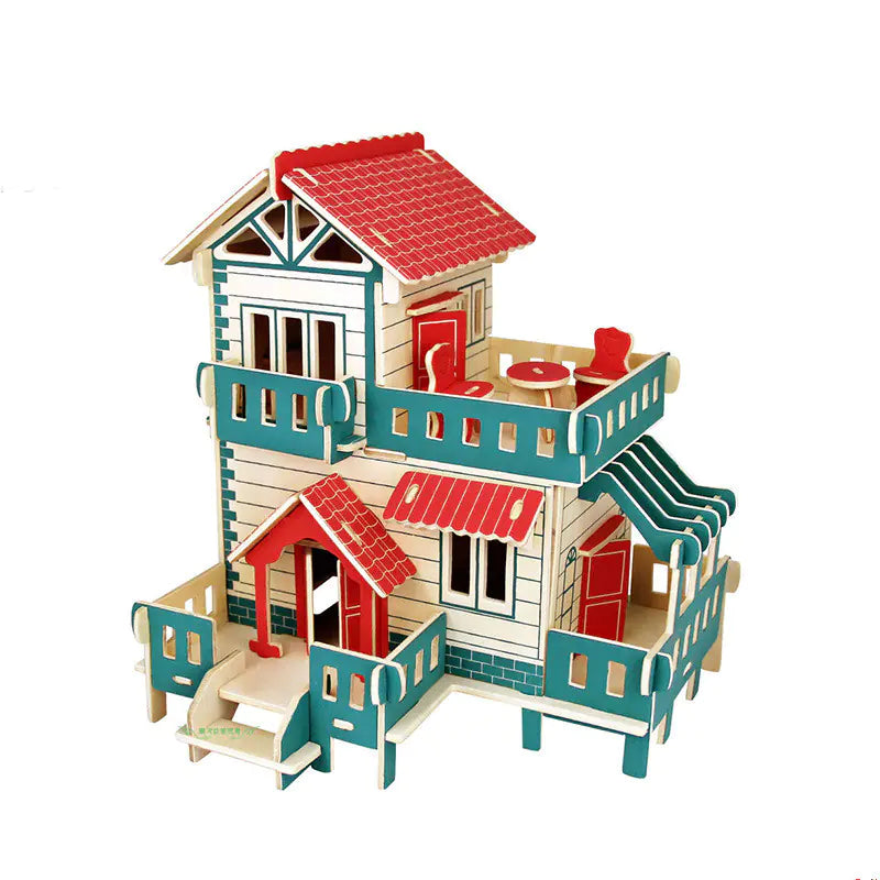 3D Arkitektonisk Trepuslespill