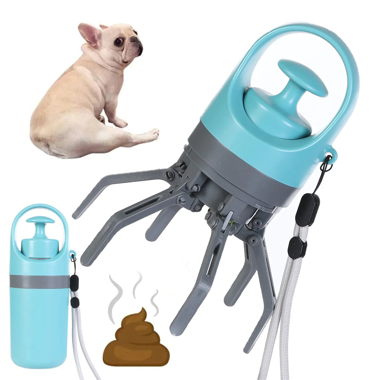 Pooper Scooper med Innebygd Posedispenser