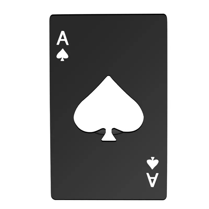 Flaskeåpner med kortdesign