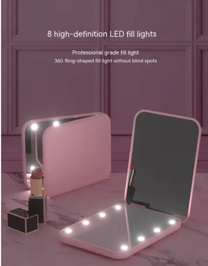 GlowFold LED Sminkespeil