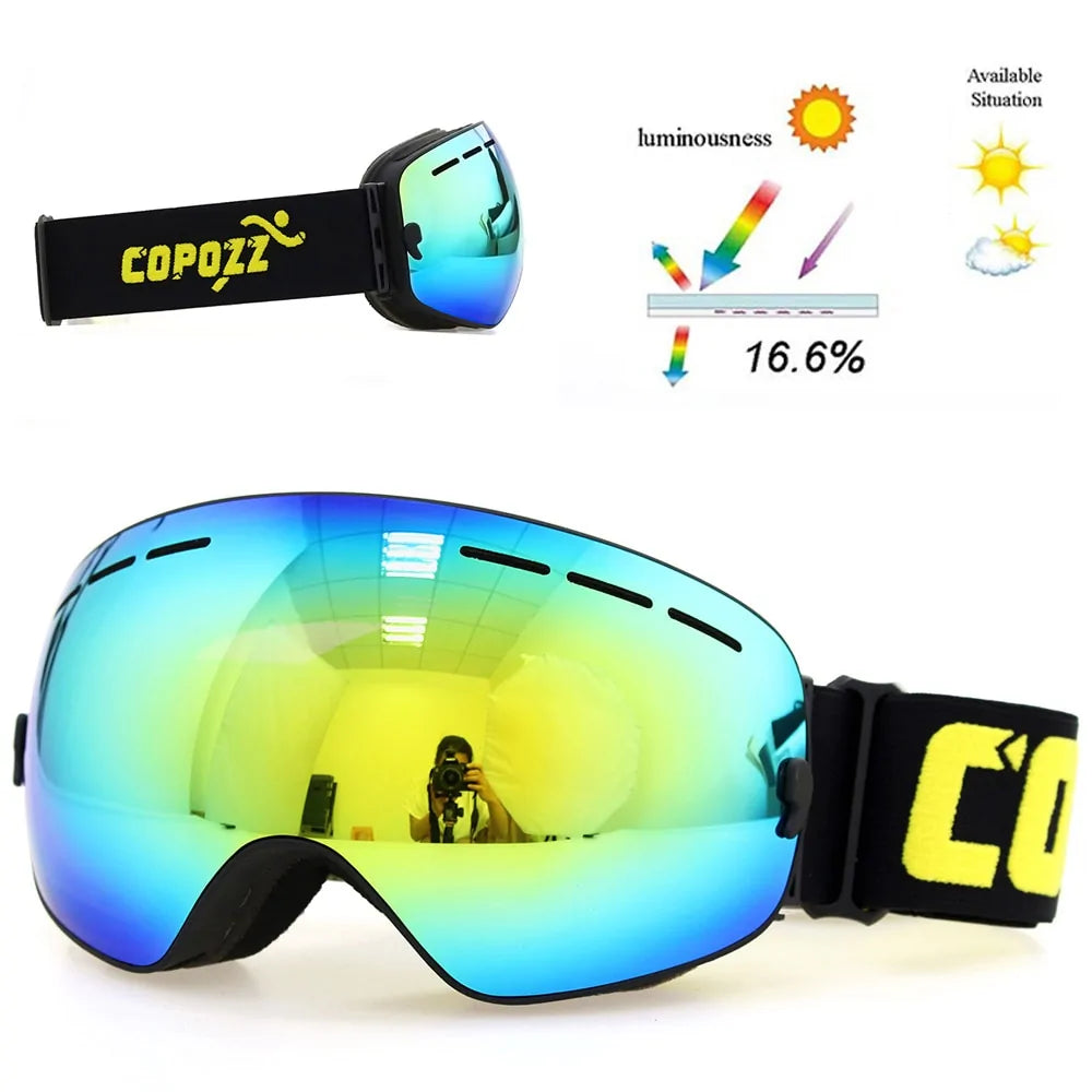 Anti-dugg skibriller - til vintersport