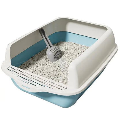 Stort kattetoalett med Spade