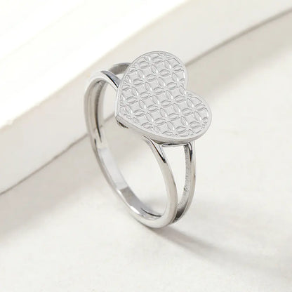 Hjerteformet ring