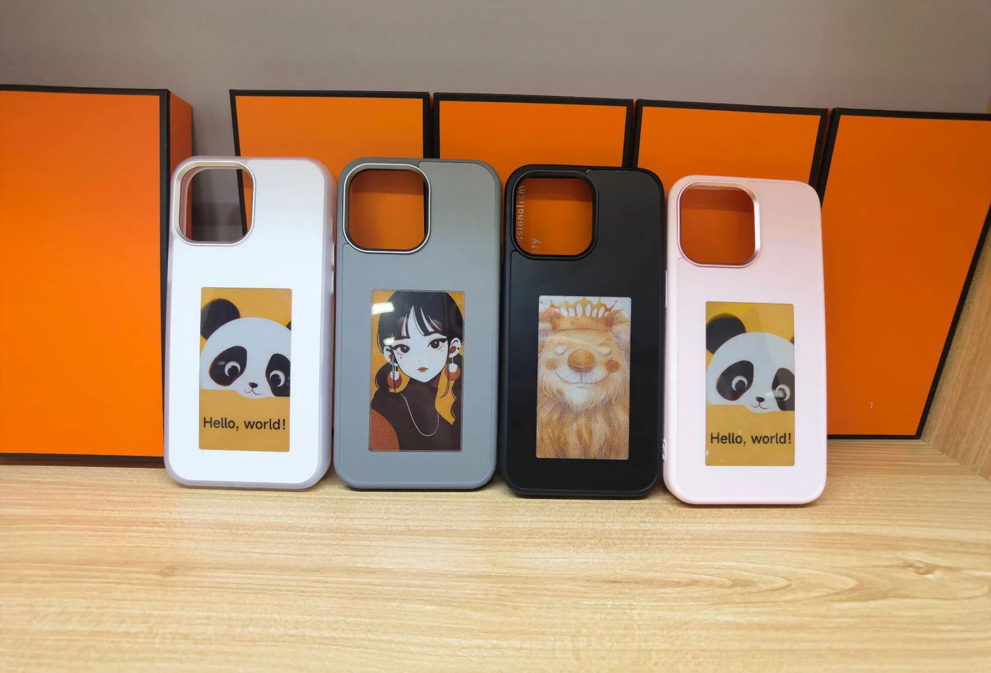 E-Ink Mobildeksel