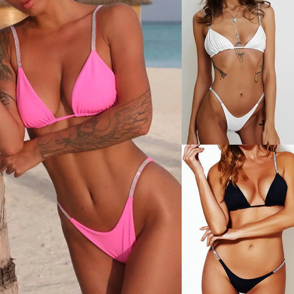 Rhinestone Bikini