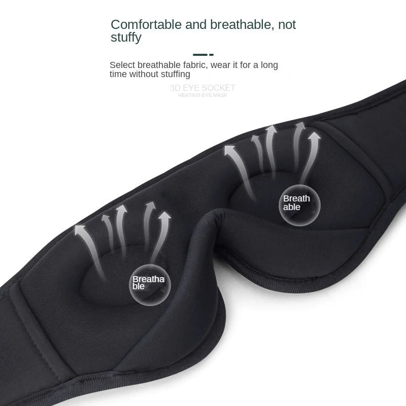 3D sovemaske med Bluetooth