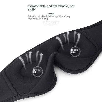 3D sovemaske med Bluetooth