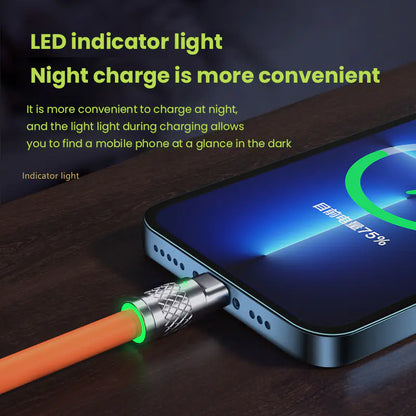 3-i-1 USB hurtiglader kabel