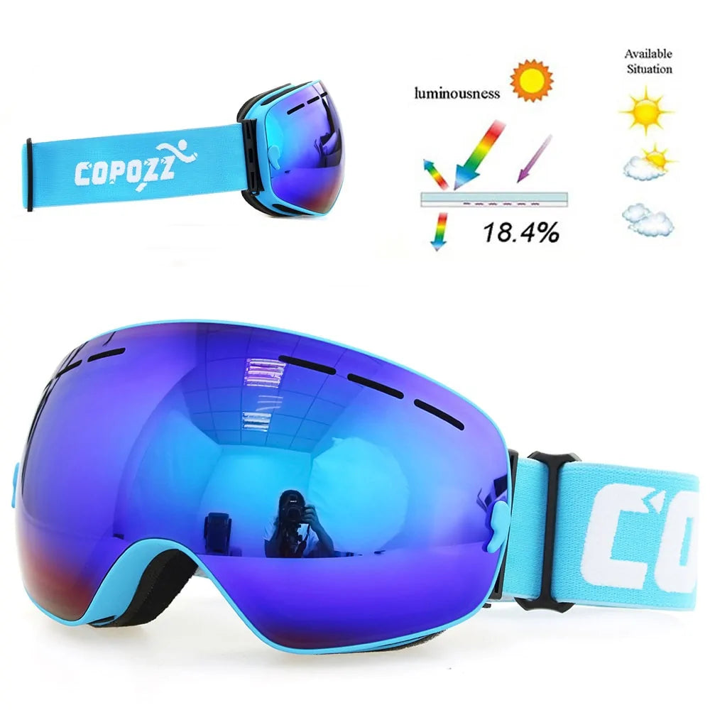Anti-dugg skibriller - til vintersport
