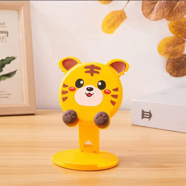Sammenleggbar telefonholder med søtt design