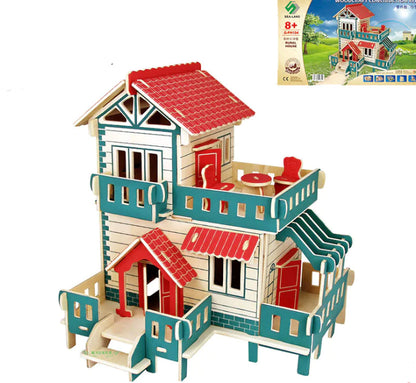 3D Arkitektonisk Trepuslespill