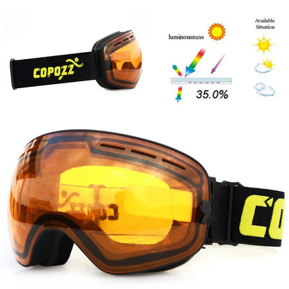 Anti-dugg skibriller - til vintersport