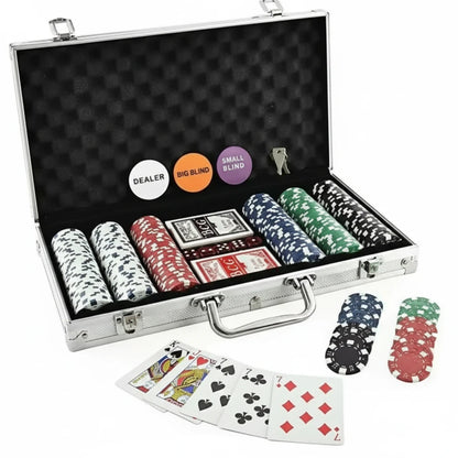 Pokersett i Aluminium