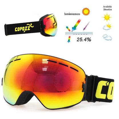 Anti-dugg skibriller - til vintersport