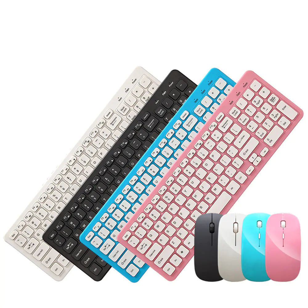 Trådløst tastatur og mus-sett