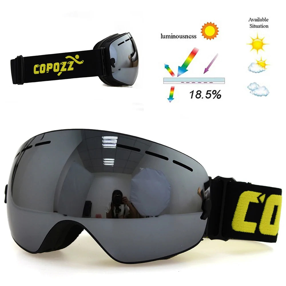 Anti-dugg skibriller - til vintersport