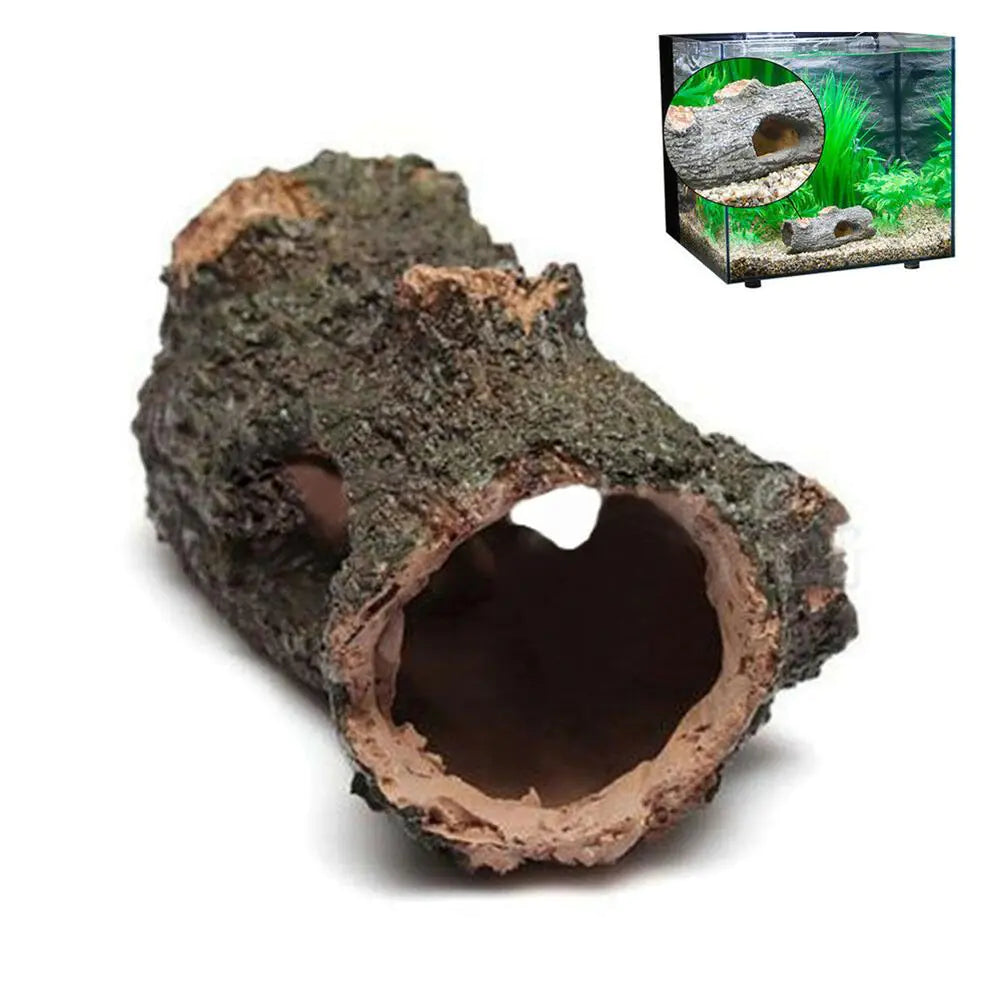 Hul trestamme - pynt til akvarium