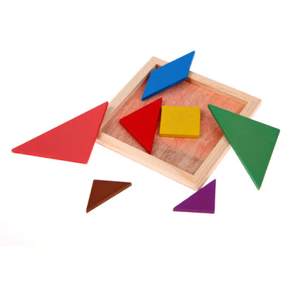 Tangram Puslespill i Tre