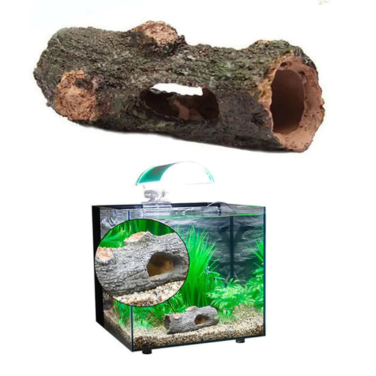 Hul trestamme - pynt til akvarium