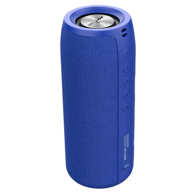 Trådløs bluetooth høyttaler med fabric subwoofer