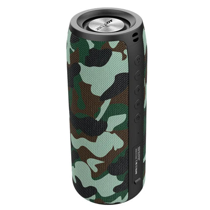 Trådløs bluetooth høyttaler med fabric subwoofer