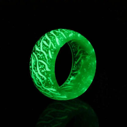 Magisk selvlysende ring