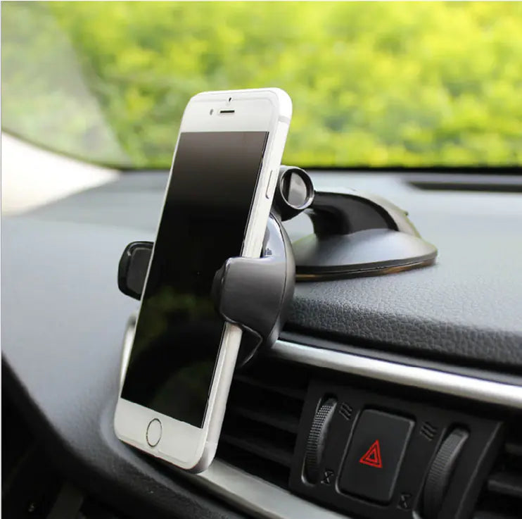 Mobilholder med sugekopp