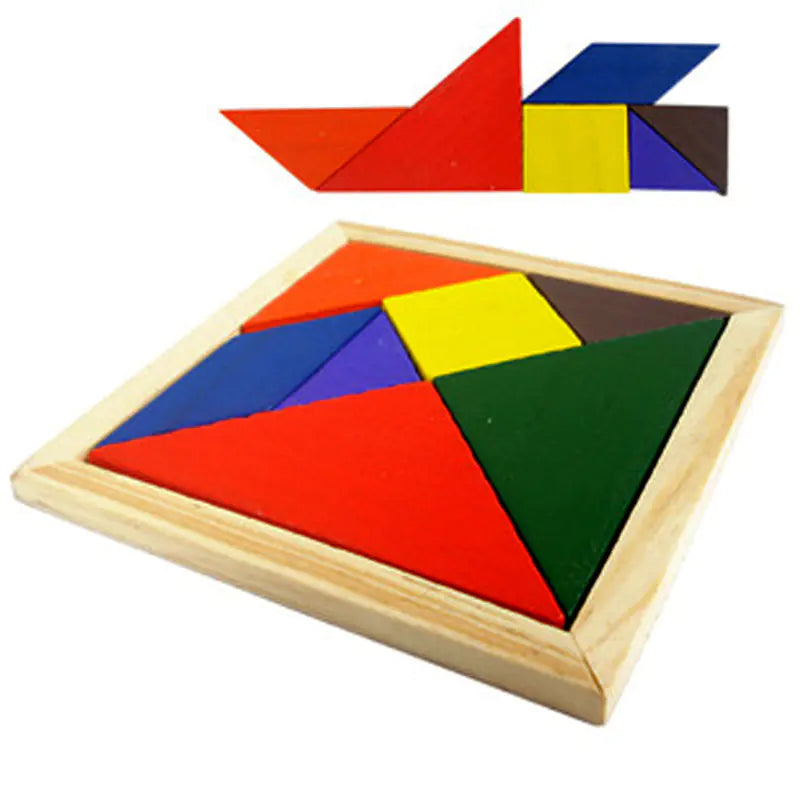 Tangram Puslespill i Tre