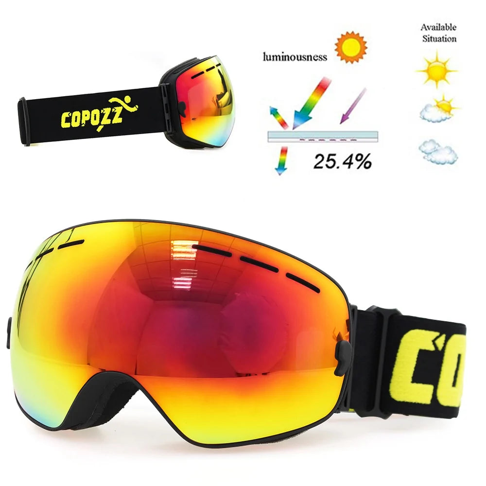 Anti-dugg skibriller - til vintersport