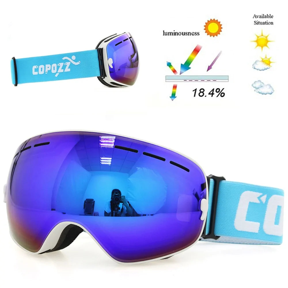 Anti-dugg skibriller - til vintersport